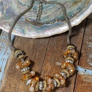 Vintage Jaclyn Smith Necklace-Bling!